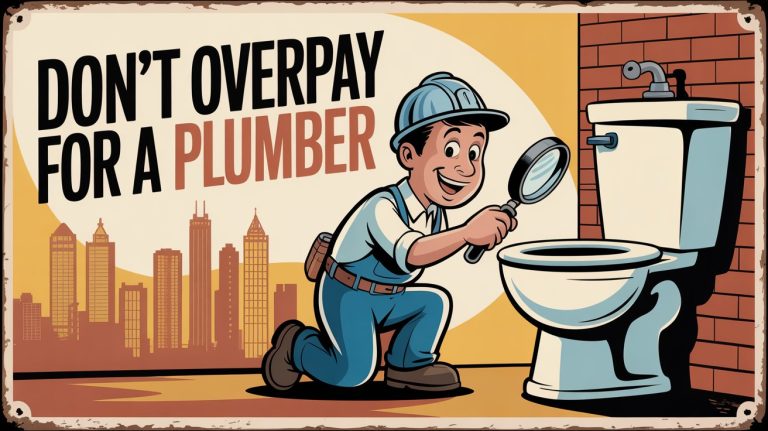 Don't overpay for a plumber