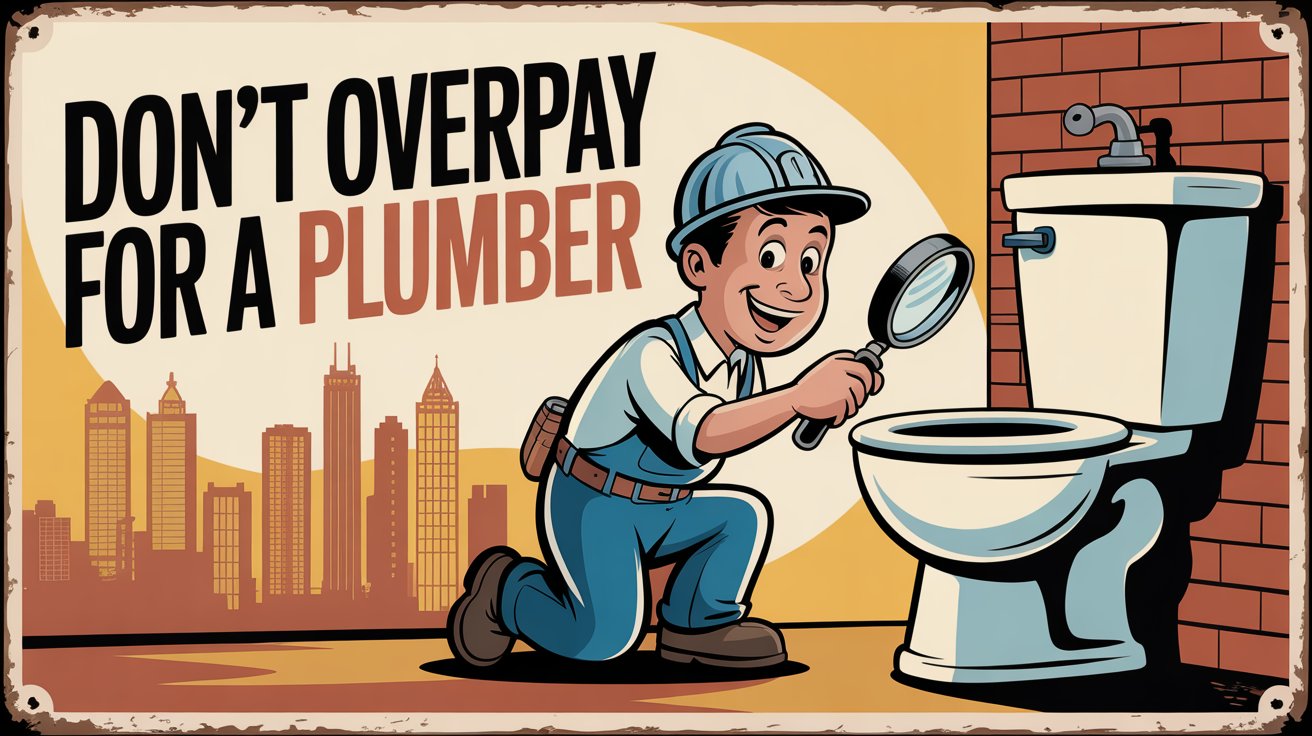 Don't overpay for a plumber
