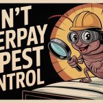 Don't overpay for pest control