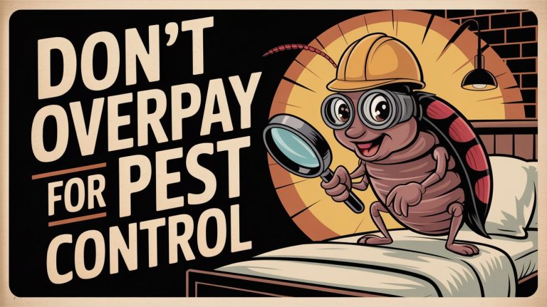 Don't overpay for pest control