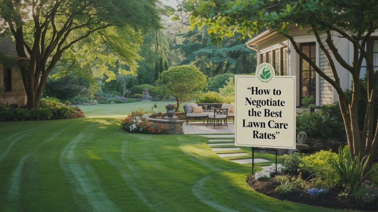 How to negotiate the best lawn care rates