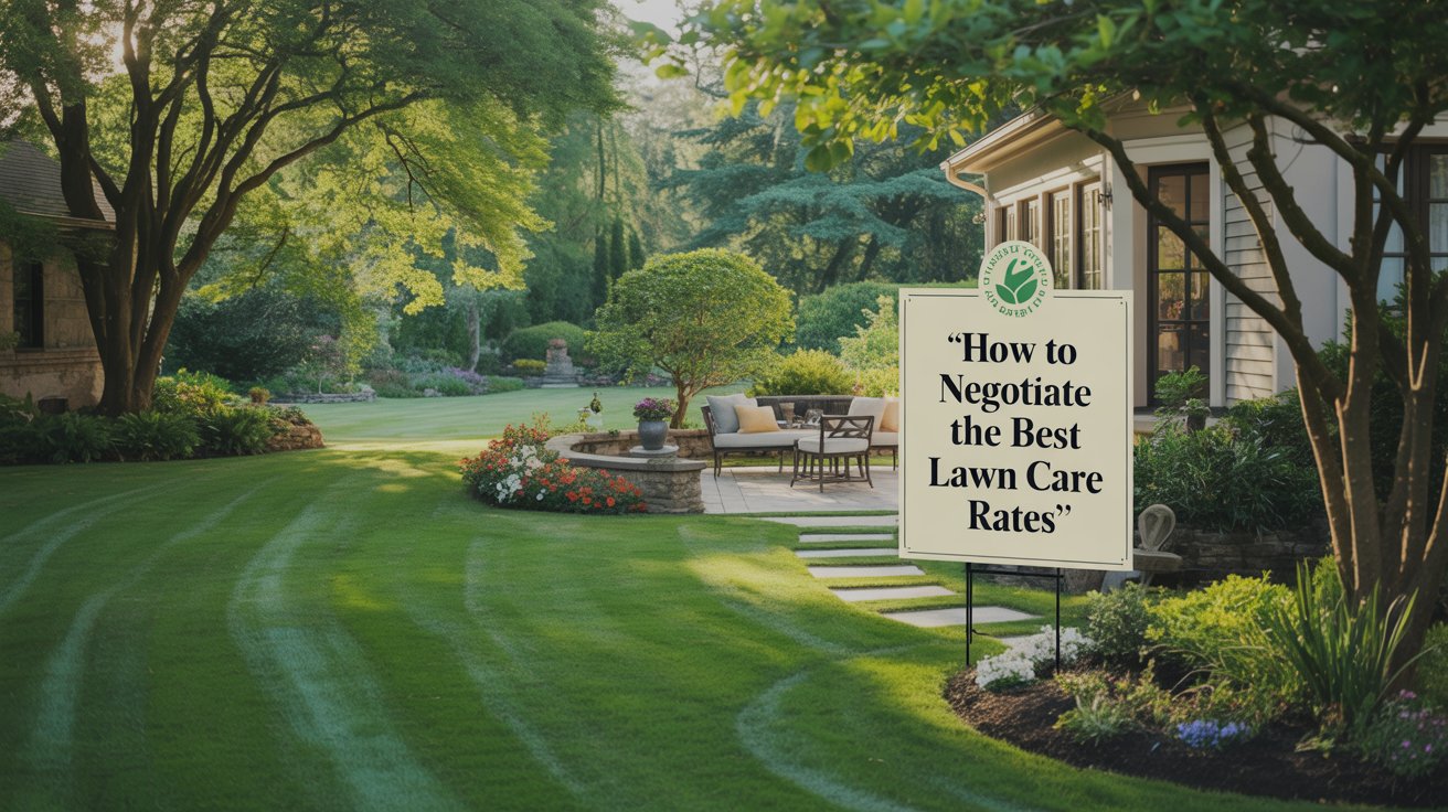 How to negotiate the best lawn care rates