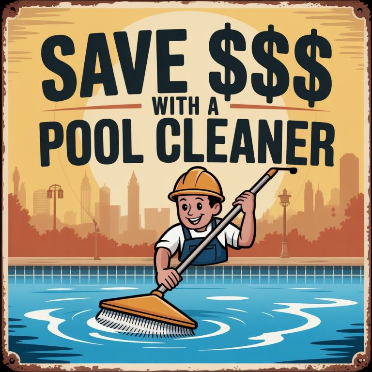 Save money with a pool cleaner